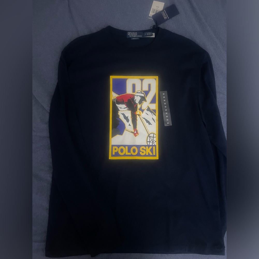 Polo by Ralph Lauren Polo Ski Graphic Tee. Size Medium. NEW WITH TAGS!